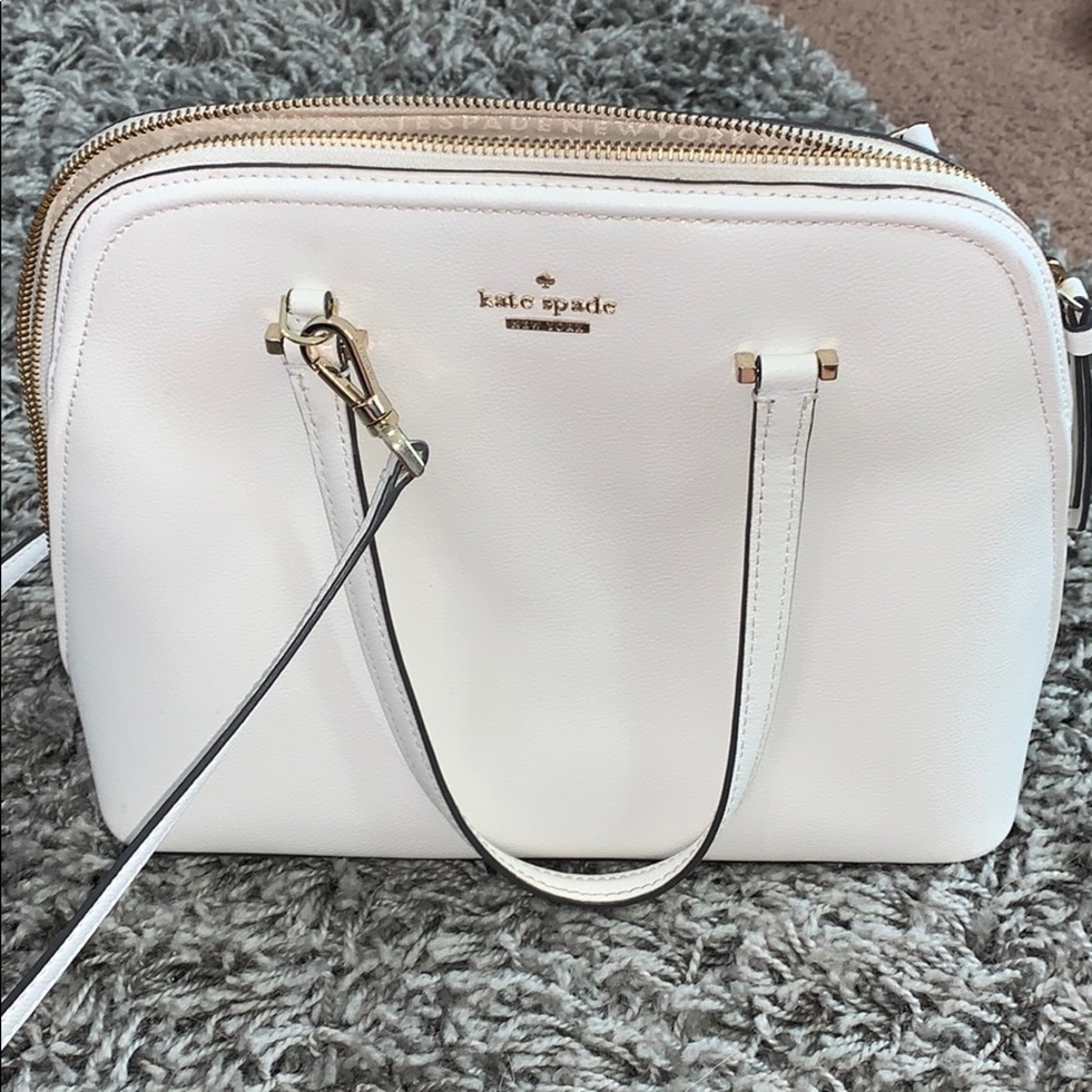 White Kate Spade Purse